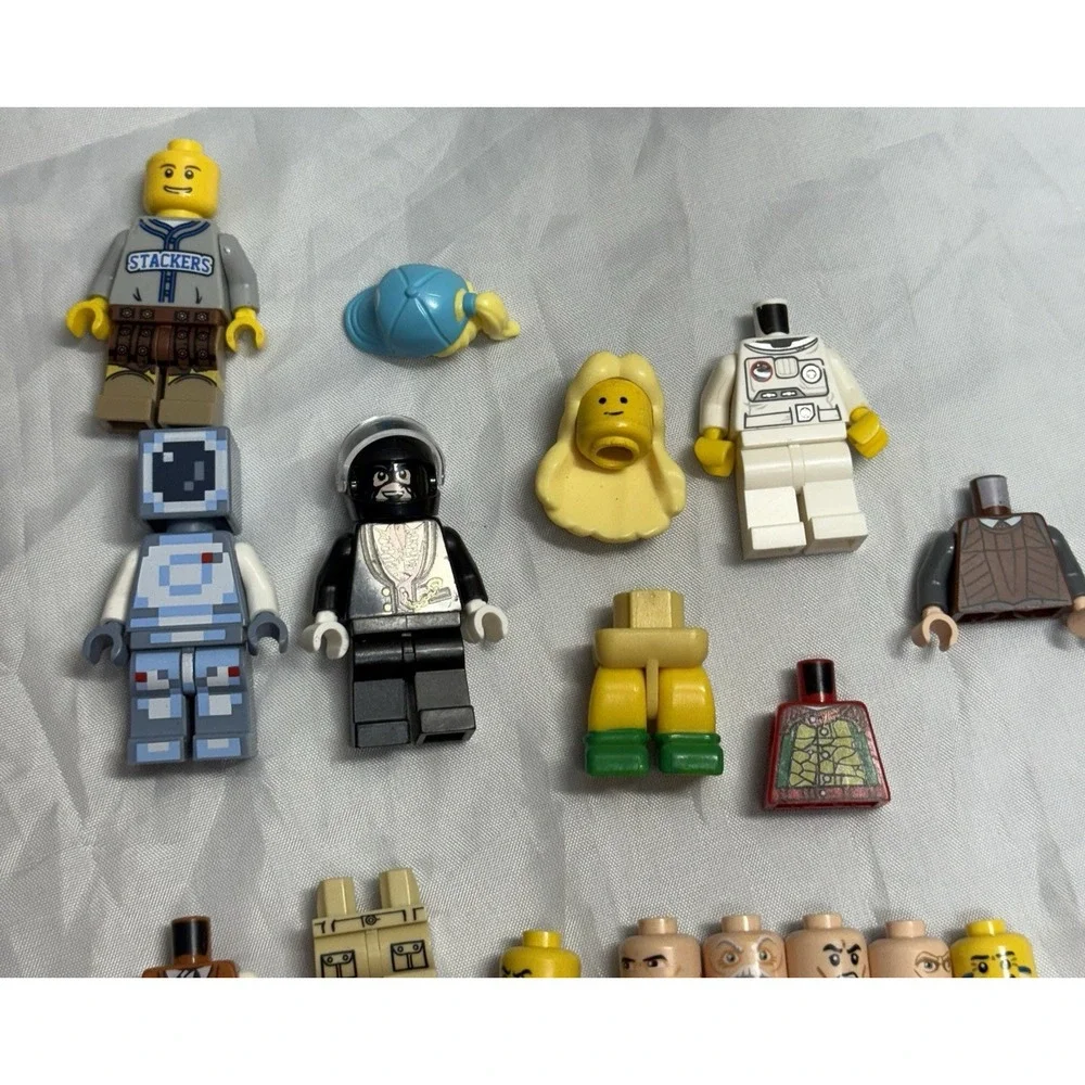 Lego MiniFigures & Body Parts Heads Torso Arms Star Wars Minecraft